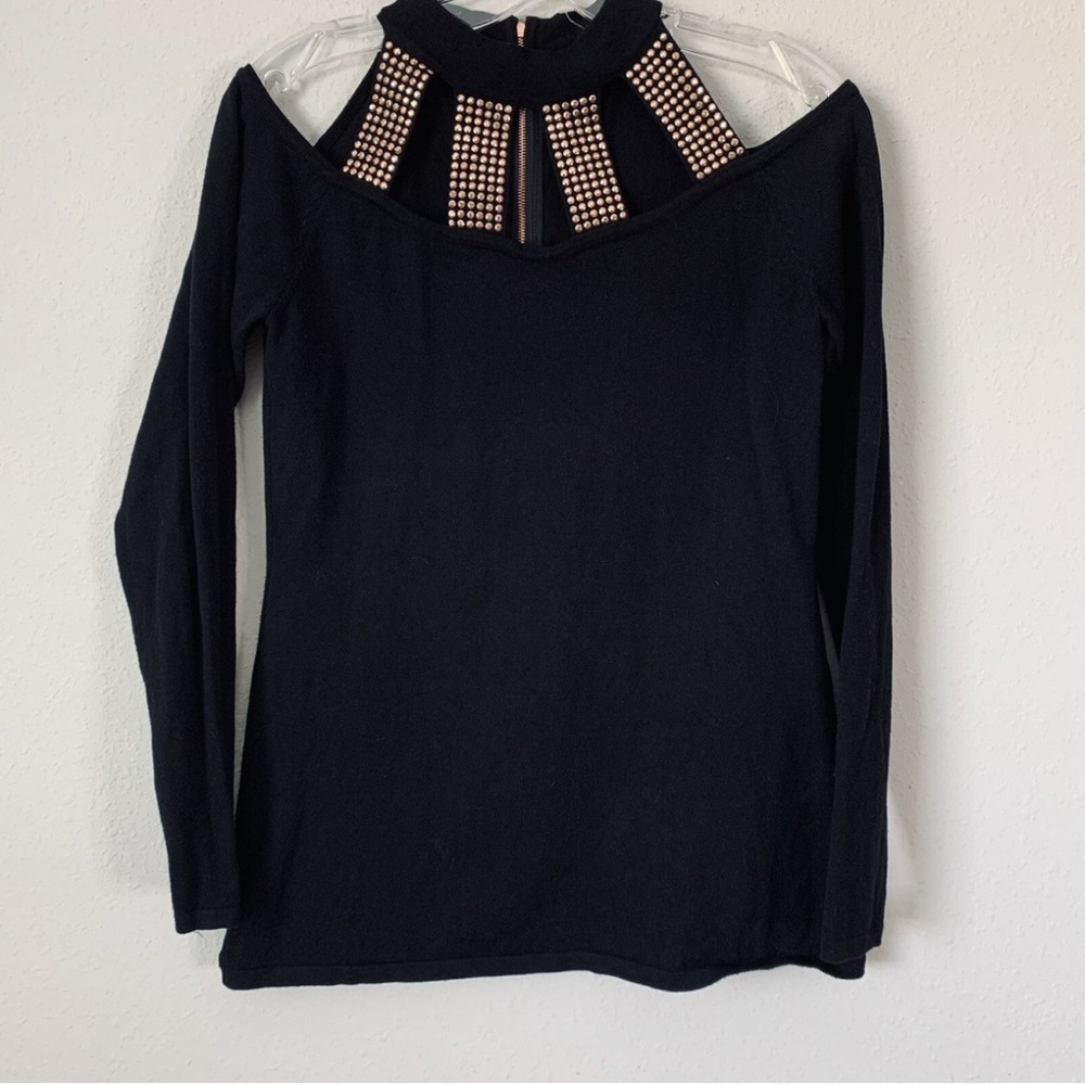 Elegant Lightweight Sweater w/ Beaded Details